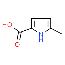 ChemSpider 2D Image | 5-Methyl-1H-pyrrole-2-carboxylic acid | C6H7NO2