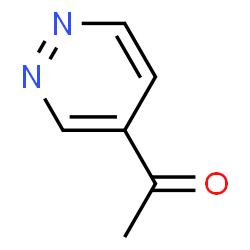 ChemSpider 2D Image | 1-(4-Pyridazinyl)ethanone | C6H6N2O