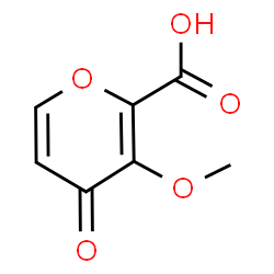 ChemSpider 2D Image | 3-methoxy-4-oxopyran-2-carboxylic acid | C7H6O5