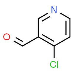 ChemSpider 2D Image | 4-Chloronicotinaldehyde | C6H4ClNO