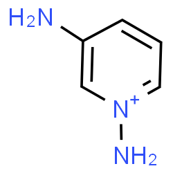 ChemSpider 2D Image | 1,3-Diaminopyridinium | C5H8N3