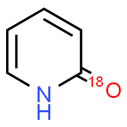 ChemSpider 2D Image | 2(1H)-Pyridin(~18~O)one | C5H5N18O
