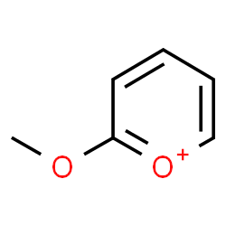 ChemSpider 2D Image | 2-Methoxypyrylium | C6H7O2