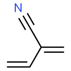 ChemSpider 2D Image | 2-Methylene-3-butenenitrile | C5H5N