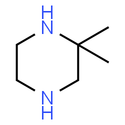 ChemSpider 2D Image | 2,2-Dimethylpiperazine | C6H14N2