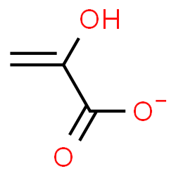 ChemSpider 2D Image | 2-Hydroxyacrylate | C3H3O3