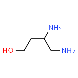 ChemSpider 2D Image | 3,4-Diamino-1-butanol | C4H12N2O
