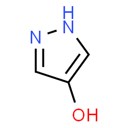 ChemSpider 2D Image | 1H-Pyrazol-4-ol | C3H4N2O