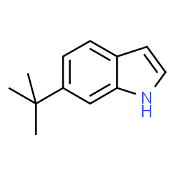 ChemSpider 2D Image | 6-tert-Butylindole | C12H15N