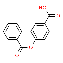 ChemSpider 2D Image | 4-benzoyloxybenzoic acid | C14H10O4