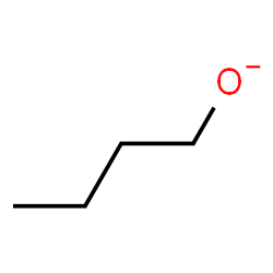 ChemSpider 2D Image | butanolate | C4H9O