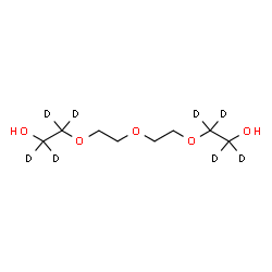 ChemSpider 2D Image | 2,2'-[Oxybis(2,1-ethanediyloxy)]di(~2~H_4_)ethanol | C8H10D8O5
