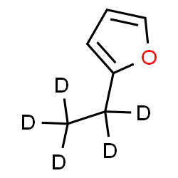 ChemSpider 2D Image | 2-(~2~H_5_)Ethylfuran | C6H3D5O