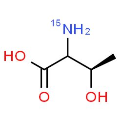 ChemSpider 2D Image | (~15~N)Threonine | C4H915NO3