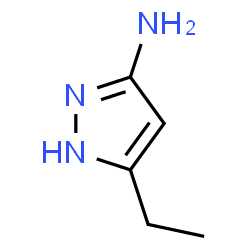 ChemSpider 2D Image | 5-Ethyl-1H-pyrazol-3-amine | C5H9N3