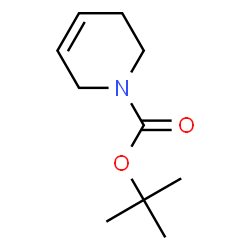 ChemSpider 2D Image | 1-BOC-1,2,3,6-tetrahydropyridine | C10H17NO2