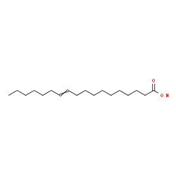 ChemSpider 2D Image | (11E)-11-Octadecenoic acid | C18H34O2