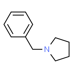 ChemSpider 2D Image | 1-Benzylpyrrolidine | C11H15N