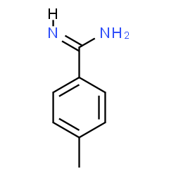 ChemSpider 2D Image | 4-Methylbenzenecarboximidamide | C8H10N2