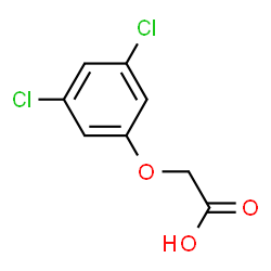 ChemSpider 2D Image | (3,5-Dichlorophenoxy)acetic acid | C8H6Cl2O3