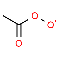 ChemSpider 2D Image | Acetyldioxidanyl | C2H3O3