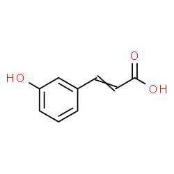 ChemSpider 2D Image | m-Coumaric acid | C9H8O3