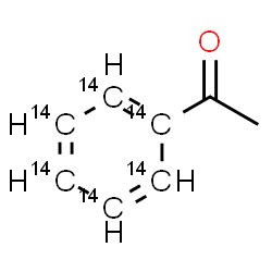 ChemSpider 2D Image | 1-(~14~C_6_)Phenylethanone | C214C6H8O