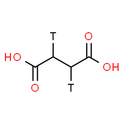 ChemSpider 2D Image | (2,3-~3~H_2_)Butanedioic acid | C4H4T2O4