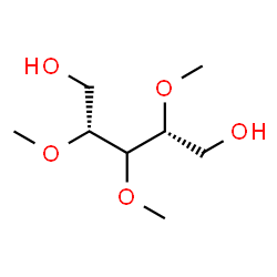 ChemSpider 2D Image | 2,3,4-Tri-O-methyl-D-threo-pentitol | C8H18O5