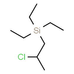 ChemSpider 2D Image | (2-Chloropropyl)(triethyl)silane | C9H21ClSi