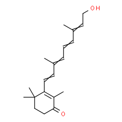 ChemSpider 2D Image | 4-Oxoretinol | C20H28O2