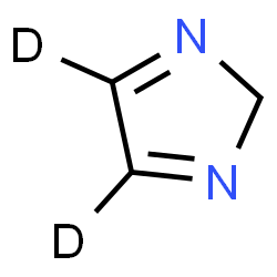 ChemSpider 2D Image | (4,5-~2~H_2_)-2H-Imidazole | C3H2D2N2