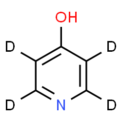 ChemSpider 2D Image | 4-(~2~H_4_)Pyridinol | C5HD4NO