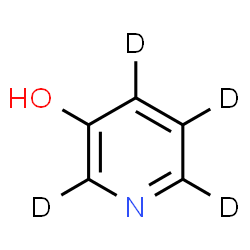ChemSpider 2D Image | 3-(~2~H_4_)Pyridinol | C5HD4NO