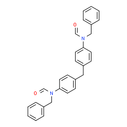 ChemSpider 2D Image | N,N'-(Methylenedi-4,1-phenylene)bis(N-benzylformamide) | C29H26N2O2