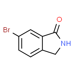 ChemSpider 2D Image | 6-Bromo-1-isoindolinone | C8H6BrNO
