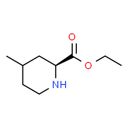 ChemSpider 2D Image | Ethyl (2S)-4-methyl-2-piperidinecarboxylate | C9H17NO2