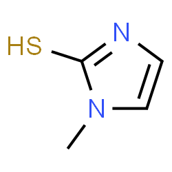 ChemSpider 2D Image | thiamazole | C4H6N2S