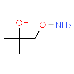 ChemSpider 2D Image | 1-(Aminooxy)-2-methyl-2-propanol | C4H11NO2