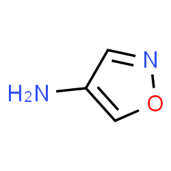 ChemSpider 2D Image | 4-Aminoisoxazole | C3H4N2O