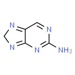 ChemSpider 2D Image | 8,9-dihydropurin-2-amine | C5H6N5