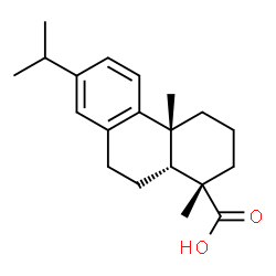 ChemSpider 2D Image | (10alpha)-Abieta-8,11,13-trien-19-oic acid | C20H28O2