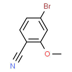 ChemSpider 2D Image | 4-Bromo-2-methoxybenzonitrile | C8H6BrNO