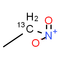 ChemSpider 2D Image | Nitro(1-~13~C)ethane | C13CH5NO2