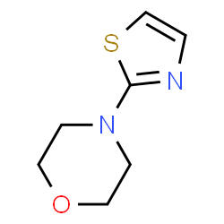 ChemSpider 2D Image | 4-(Thiazol-2-yl)morpholine | C7H10N2OS