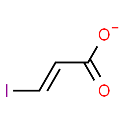 ChemSpider 2D Image | (2E)-3-Iodoacrylate | C3H2IO2