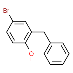 ChemSpider 2D Image | 2-Benzyl-4-bromophenol | C13H11BrO