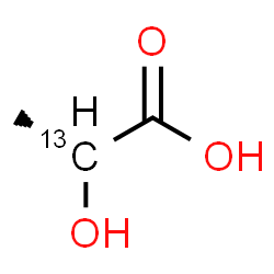 ChemSpider 2D Image | (2R)-2-Hydroxy(2-~13~C)propanoic acid | C213CH6O3