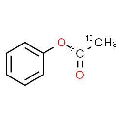 ChemSpider 2D Image | Phenyl (~13~C_2_)acetate | C613C2H8O2
