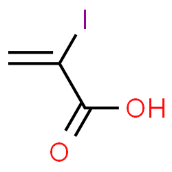 ChemSpider 2D Image | 2-Iodoacrylic acid | C3H3IO2